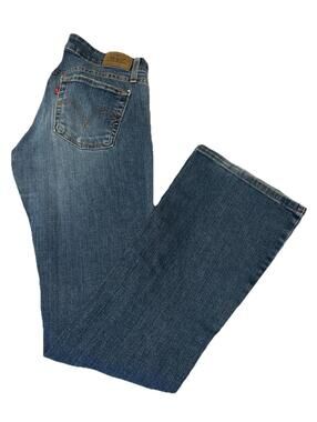 Women’s Vintage Levi 524 Too Super low Bootcut Low Rise Jeans Size 7M Y2K